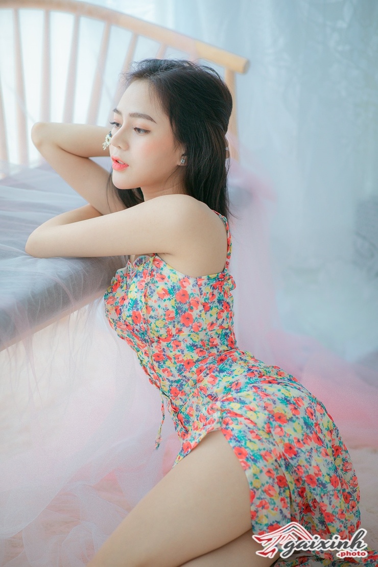 anh gai xinh khoe body