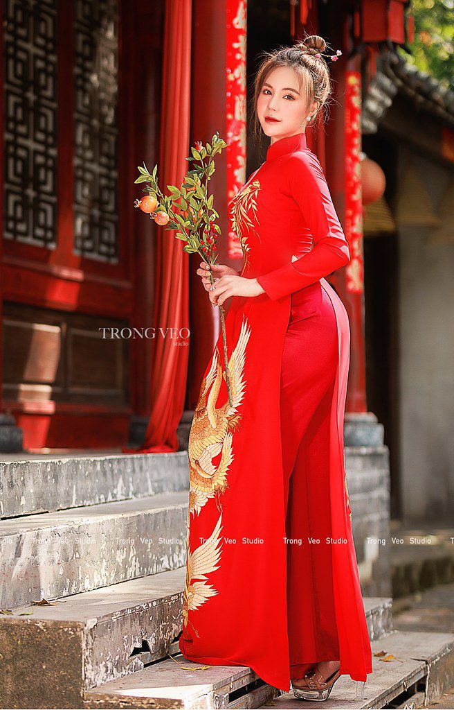 ao dai khoe net xuan thi