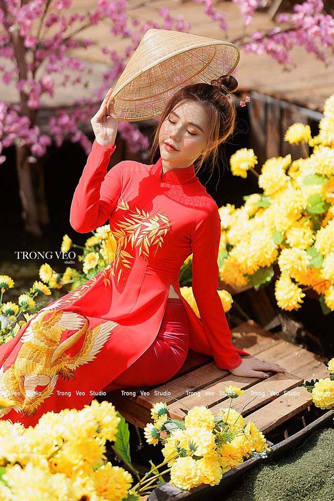 ao dai mua xuan dep