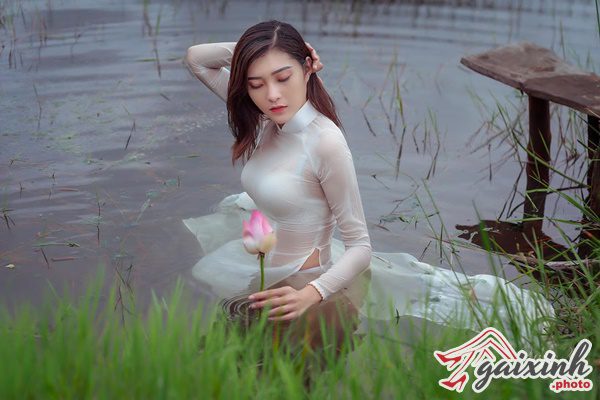 áo dài ướt sexy