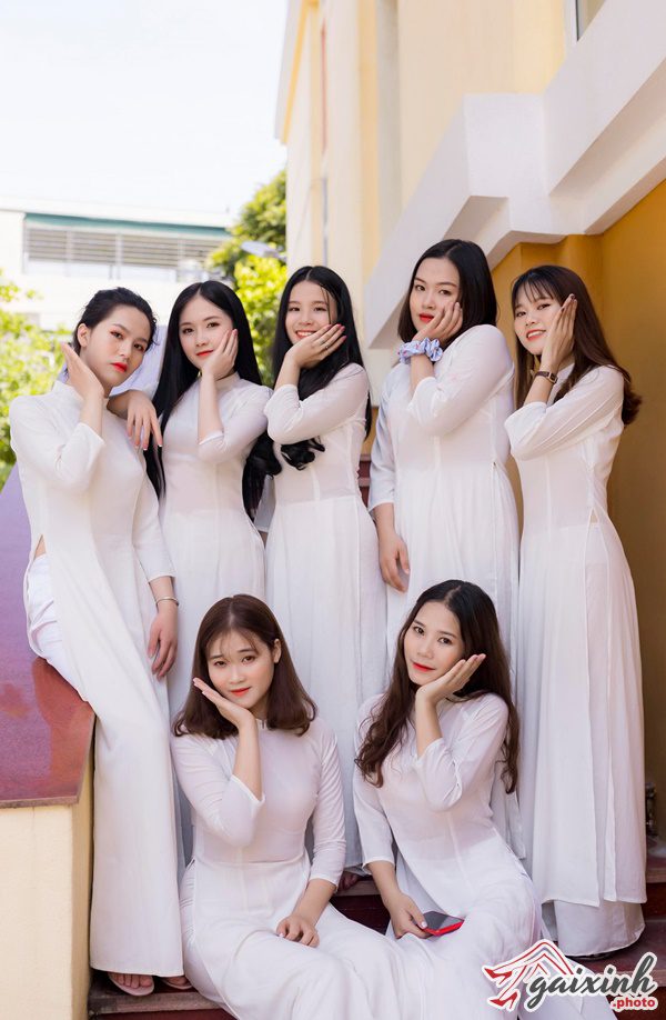 gai dep mac ao dai