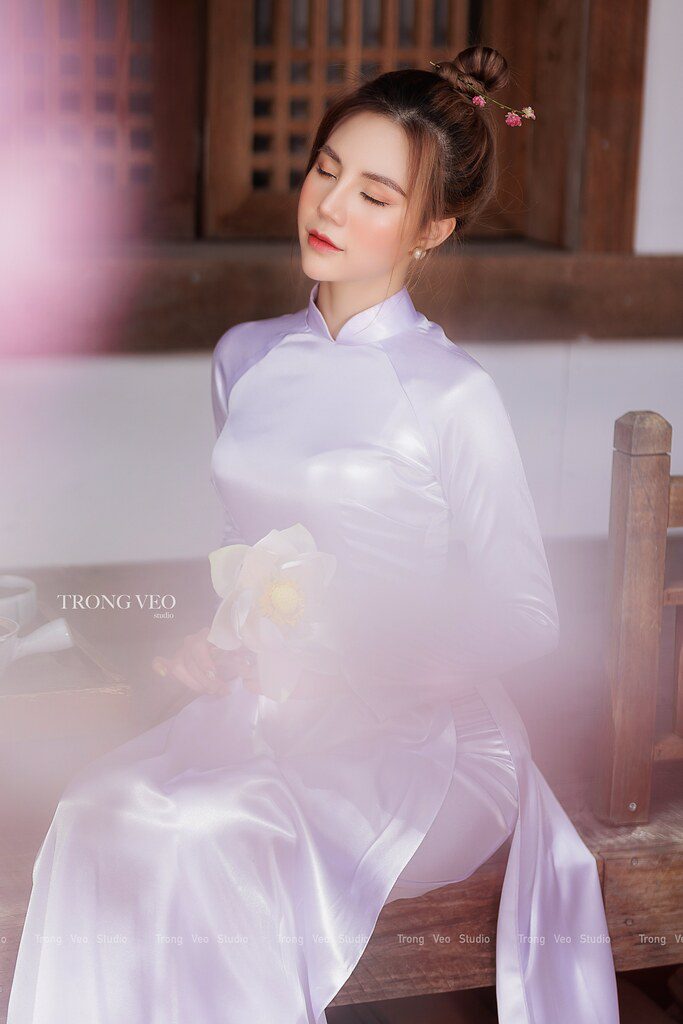 xuan va ao dai dep nhat