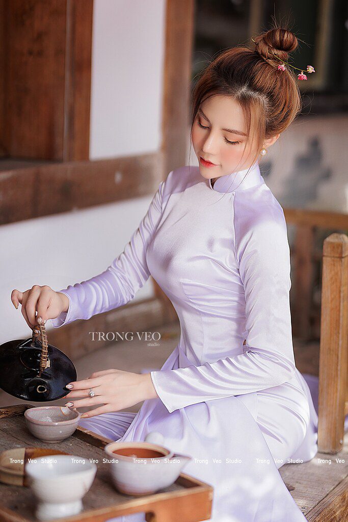 xuan va ao dai dep